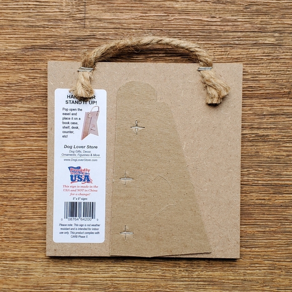 NEW Border Collie House is Not a Home sign - Picture 2 of 2